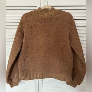 Neutral Sherpa sweatshirt